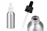 Aluminum bottle 30 ml with dropper CRC - 6 pcs