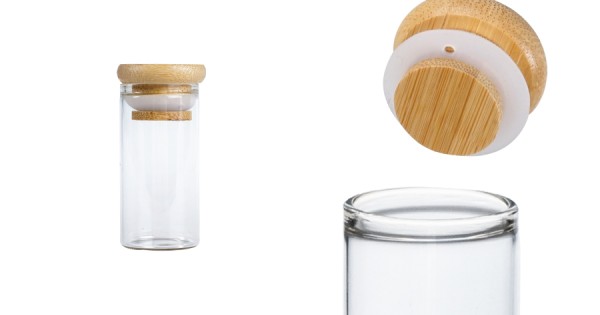 Lot De 30 Tubes à Essai Transparents Avec Couvercles Pour