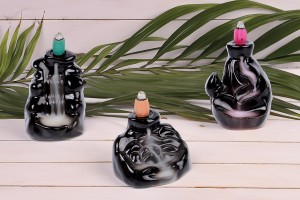 Cônes anti-retour à l'arôme de bois de santal - paquet de 60 pcs-εικόνα_σύνθεση