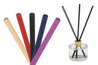 Bâtons de fibres 3x250 mm pour parfums d&#39;ambiance dans une variété de couleurs - 10 pcs