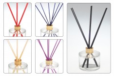 Bastoncini in fibra 3x250 mm per fragranze per ambienti in vari colori - 10 pz