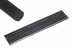 Fiber sticks 10x250 mm (hard) for air fresheners in black color - 5 pcs