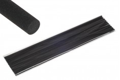 Bastoncini in fibra 5x250 mm (duri) per deodoranti per ambienti in colore nero - 10 pz