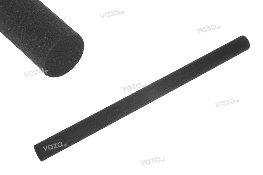 Fiber stick 20x300 mm (hard) for room fragrances in black color - 1 pc
