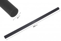 Fiber stick 15x350 mm (soft) for room fragrances in black color - 1 pc
