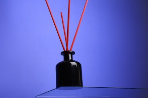 Flacon en verre de 250 ml de couleur noire adapté au parfum d&#39;ambiance-6