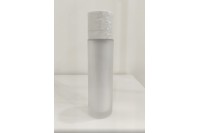 Μπουκάλι airless 15 ml επαναγεμιζόμενο για κρέμα με εξωτερική γυάλινη θήκη αμμοβολής