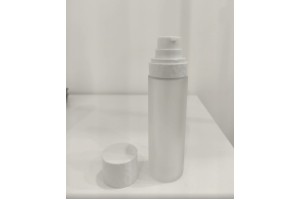 Flacon airless rechargeable de 30 ml pour crème avec boîtier extérieur en verre dépoli-2