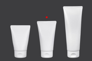 Kunststofftube 150 ml weiß mit Aluminium-Innenbeschichtung und Flip-Top-Verschluss – 12 Stück-εικόνα_σύνθεση