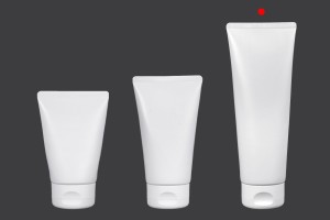 Kunststofftube 200 ml weiß mit Aluminium-Innenbeschichtung und Flip-Top-Verschluss – 12 Stück-εικόνα_σύνθεση