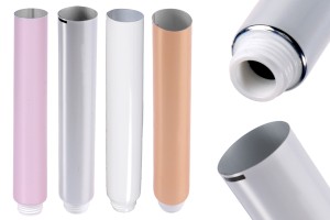 Tube en plastique 20 ml (ouverture large) avec revêtement intérieur en aluminium (nécessite un thermoscellage) - 12 pcs-1