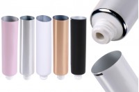 Tube en plastique 10 ml (bouche étroite) avec revêtement intérieur en aluminium (nécessite un thermoscellage) - 12 pcs