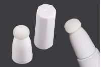 Jeu d&#39;éponge et de bouchon en plastique pour tubes à bouche étroite - 6 pcs