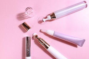 Acrylflasche 20 ml zylindrisch für kosmetische Zwecke mit Roll-on-Pumpe und transparentem Verschluss – 6 Stück-εικόνα_σύνθεση