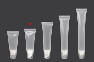 10ml transparente Lipgloss-Tube aus Kunststoff (PP).-6