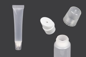 Tub plastik transparent (PP) 20 ml për lip gloss - 12 copë      -imazh_produkt