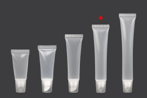 Tub plastik transparent (PP) 20 ml për lip gloss - 12 copë      -imazh_grup