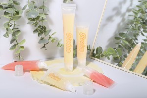 10ml transparente Lipgloss-Tube aus Kunststoff (PP).-3