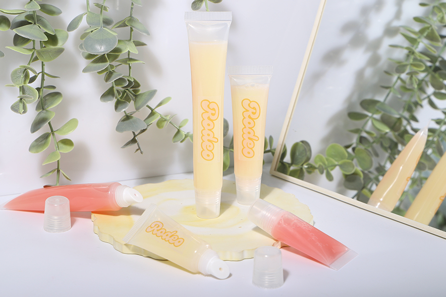 Tubes de gloss à lèvres en plastique transparent (PP) de 10ml
