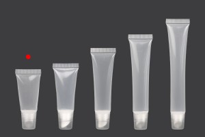 Tub plastik transparent (PP) 5 ml për lip gloss - 12 copë      -imazh_grup