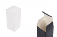 Boîte en papier 55x55x125 mm avec poche intérieure en mousse pour flacons d'huiles essentielles 50 ml - 20 pièces