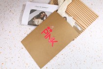 Papiertüte (300g/m²) 280x345 mm mit Selbstklebeverschluss - 20 Stück