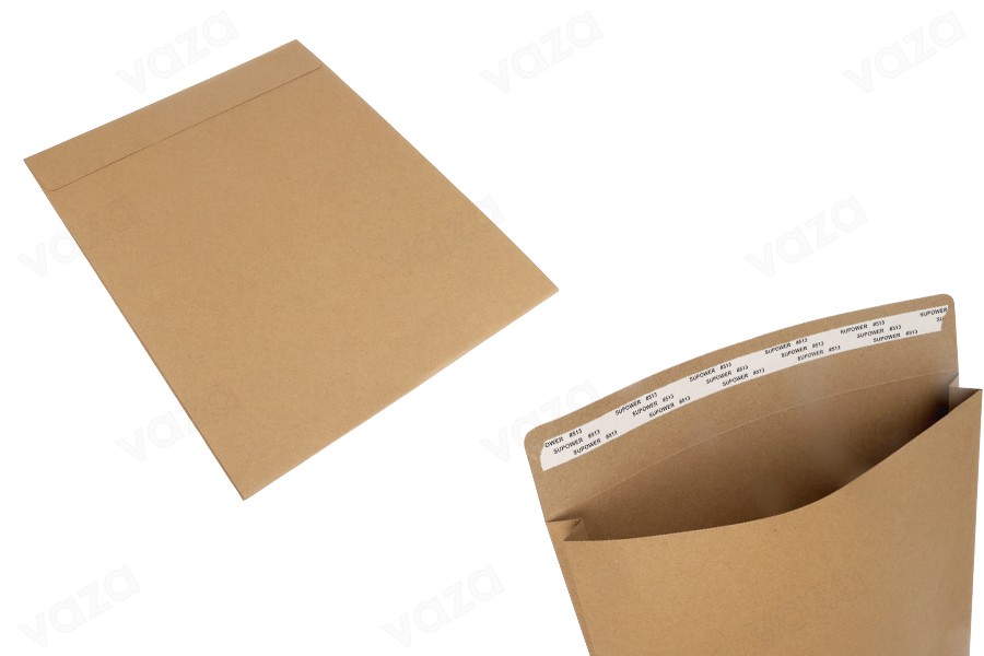 Sac en papier (300 g/m²) 280x345 mm avec fermeture autocollante - 20 pièces Sac en papier (300 g/m²) 280x345 mm avec fermeture autocollante - 20 pièces-εικόνα_προϊοντική