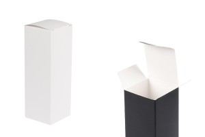 Papierverpackungsbox 50x50x145 mm mit innerer Schaumstofftasche für ätherische Ölflaschen 100ml - 20 Stück-1
