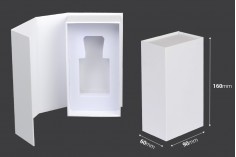 Boîte en papier blanc avec fermeture magnétique 90x160x60 mm (pour flacons de 50 ml code : 315-7-50 et 1110-9-50-1-0))