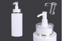 200 ml PET bottle with cream pump (PP24) and cap - 6 pcs