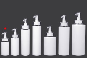 100 ml PET-Flasche mit Cremepumpe (PP24) und Verschluss - 6 Stk-εικόνα_σύνθεση