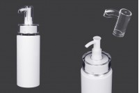 150 ml PET bottle with cream pump (PP24) and cap - 6 pcs