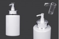 300 ml PET bottle with cream pump (PP24) and cap - 6 pcs