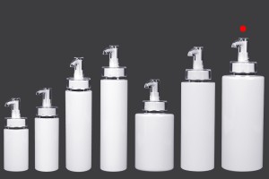 Flacon PET de 500 ml avec pompe à crème (PP24) et bouchon - 6 pcs-εικόνα_σύνθεση