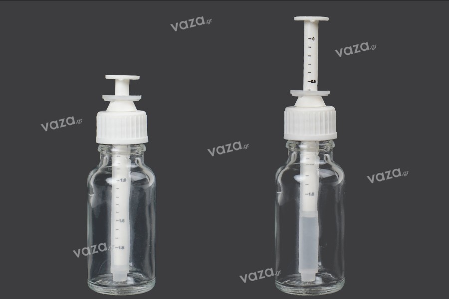 PP18 plastic dispenser for 20ml essential oil bottles