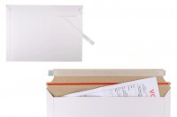 Paper envelope 245x155 mm (suitable for A5 size) with integrated sealing tape - 10 pcs