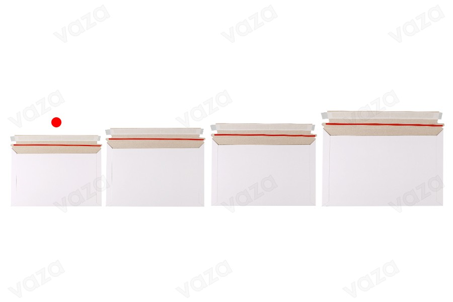 Papierumschlag 245x155mm (geeignet für A5-Format) mit integriertem Verschlussband - 10 Stk-εικόνα_σύνθεση
