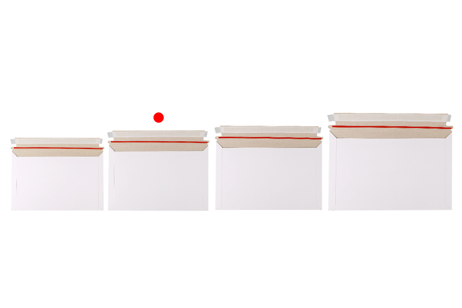 Enveloppe papier 320x225 mm (convient au format A4) avec ruban adhésif intégré - 10 pcs