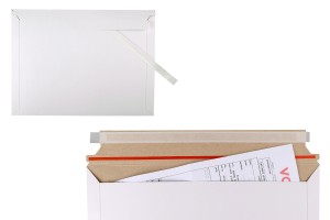 Enveloppe papier 330x240 mm avec ruban adhésif intégré - 10 pcs-1