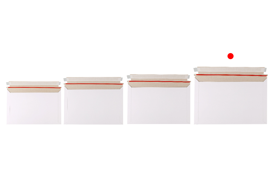 Enveloppe papier 345x280 mm avec ruban adhésif intégré - 10 pcs Enveloppe papier 345x280 mm avec ruban adhésif intégré - 10 pcs