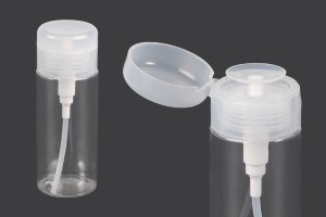 Flacon plastique 150 ml avec distributeur à pompe pour démaquillage - 12 pcs-1