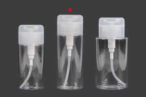 Flacon plastique 150 ml avec distributeur à pompe pour démaquillage - 12 pcs-3