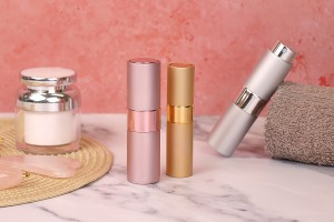 Sprühflasche für Parfüm 8 ml Aluminium in verschiedenen Matt-Farben-bildgruppe