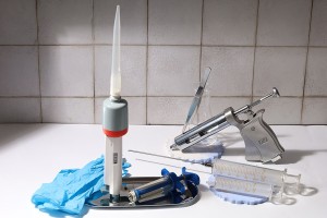 10 ml Mehrzweckspritze aus Kunststoff - mit Nadel 160 mm-3