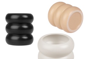 Keramiktopf für Kerzen 82x88mm in verschiedenen Farben-εικόνα_προϊοντική