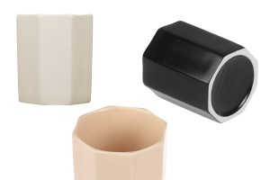 Keramiktopf für Kerzen 67x75mm in verschiedenen Farben-1