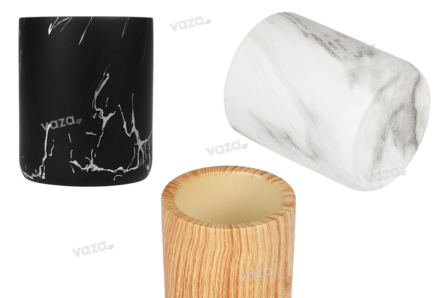 Διακοσμητικό κεραμικό βάζο 90x107 mm σε διάφορα χρώματα