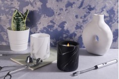 Διακοσμητικό κεραμικό βάζο 90x107 mm σε διάφορα χρώματα