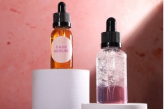Πλαστικό (PET) διάφανο μπουκαλάκι 30 ml με μαύρο σταγονόμετρο με ασφάλεια CRC - 12 τμχ