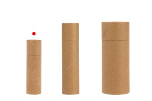 Biologisch abbaubare zylindrische Papiertuben 20x70 mm für Lippenbalsam-6